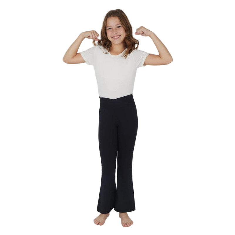 Interlock Crossover Flare Pants