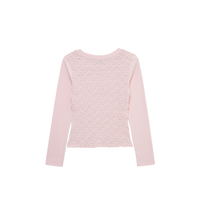 Smocked LS Top w/ Gathering