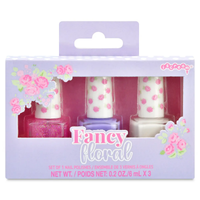 Fancy Floral Nail Polish Set