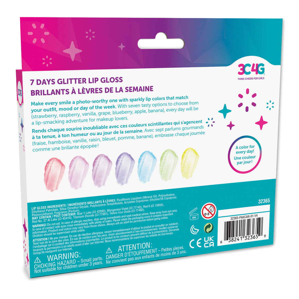 7 Days Glitter Lip Gloss