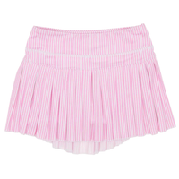 Striped Mini Pleat Skort