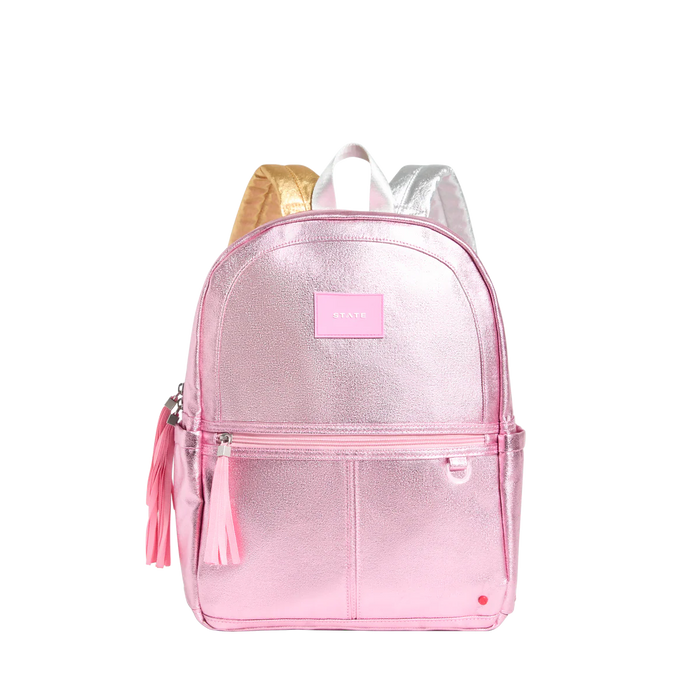 Kane Backpack - Pink/Silver
