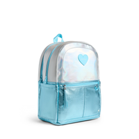 Kane Double Pocket Backpack - Blue Iridescent