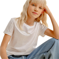 Girls Knitted Tee
