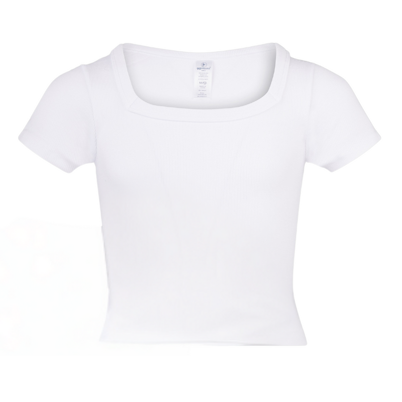 Seamless Square Neck Tee