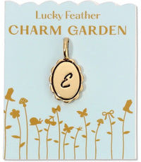 Charm Garden - Scalloped Initial Charm