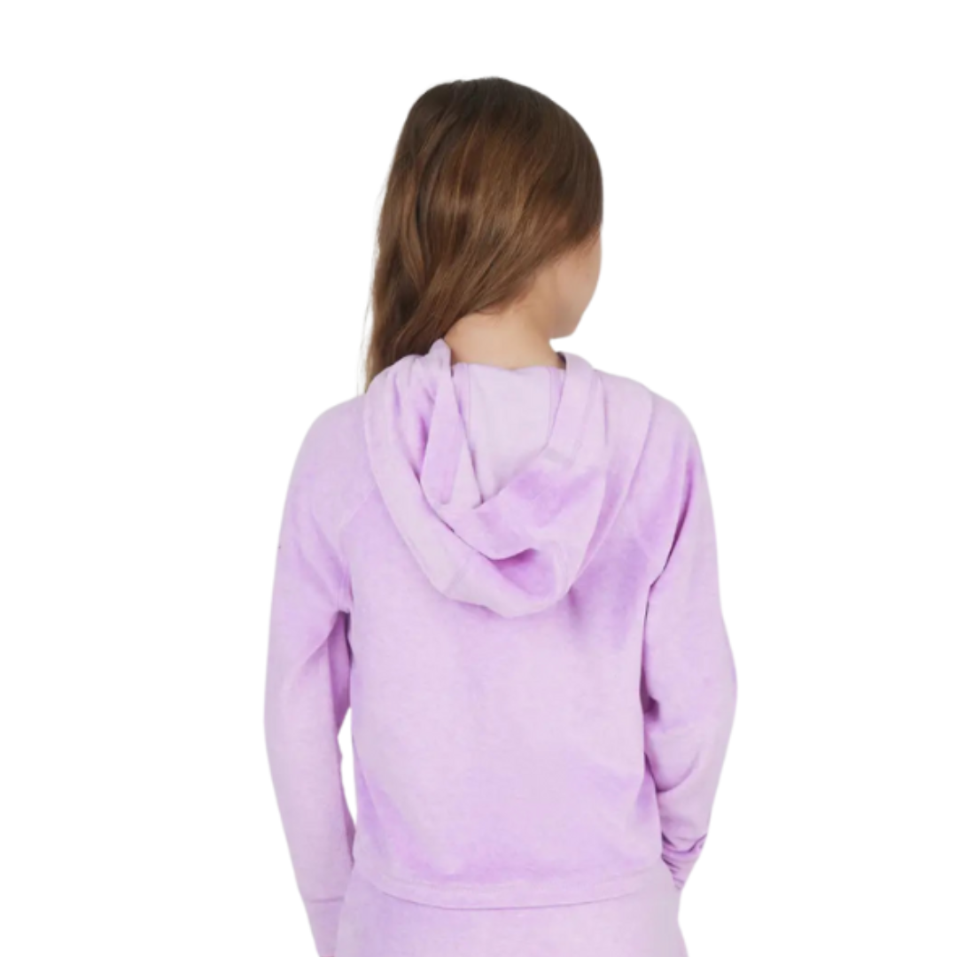 Girls Velour Hoodie