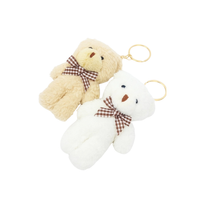 Plush Teddy Bear Keychain