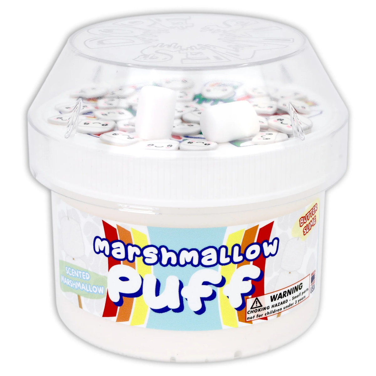 Marshmallow Puff - Butter Slime