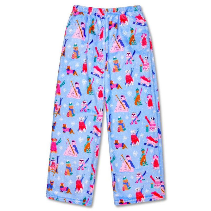 Ski Dogs Plush Pants