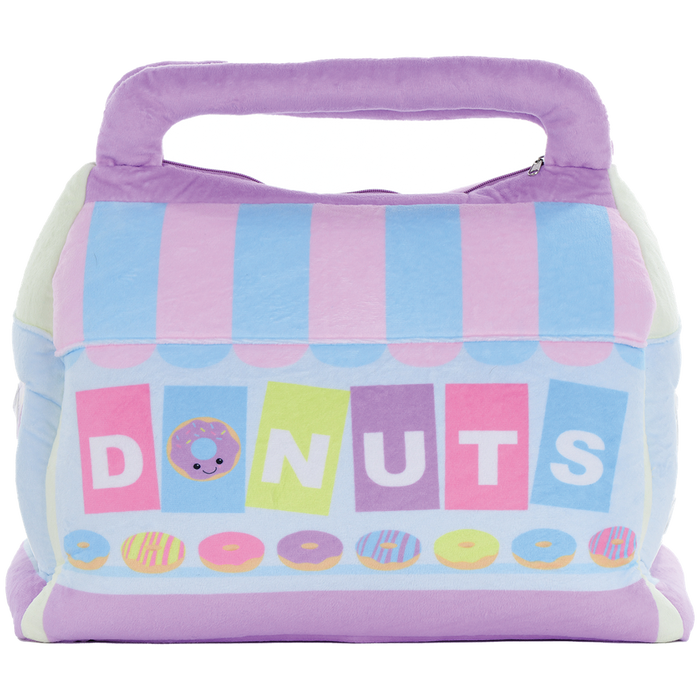 Box of Donuts Fleece Pillow