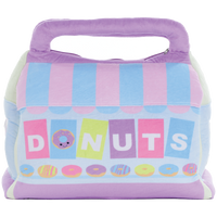 Box of Donuts Fleece Pillow