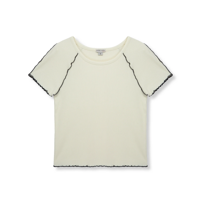 Lettuce Edge Short Sleeve Top