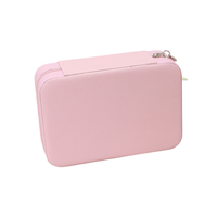 Faux Leather Portable Jewelry Box