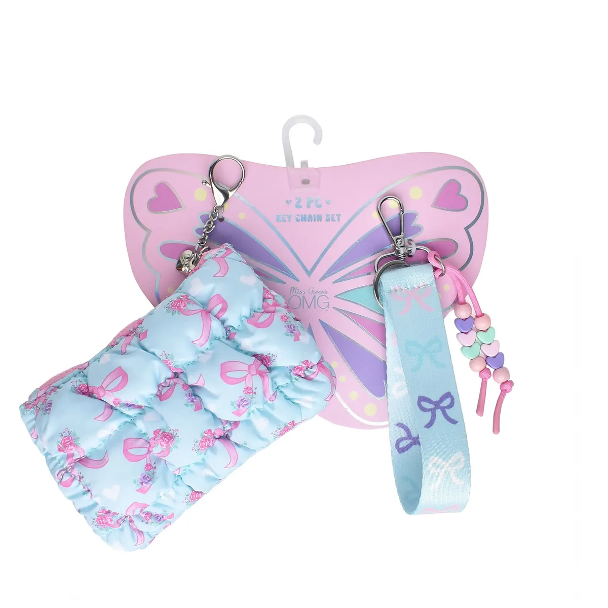 Coin Pouch Keychain Set