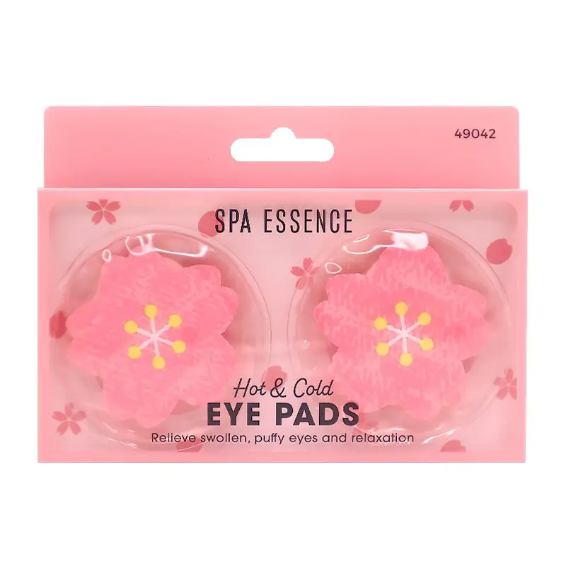 Spa Essence Hot & Cold Eye Pads Flower - 12pc