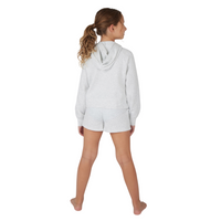 Terry Brushed Half Zip Hoodie
