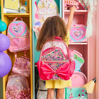 Bow & Jewels Confetti Clear Backpack
