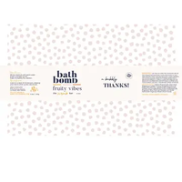 Bubbly Thanks- Pink Fruity Bath Bomb
