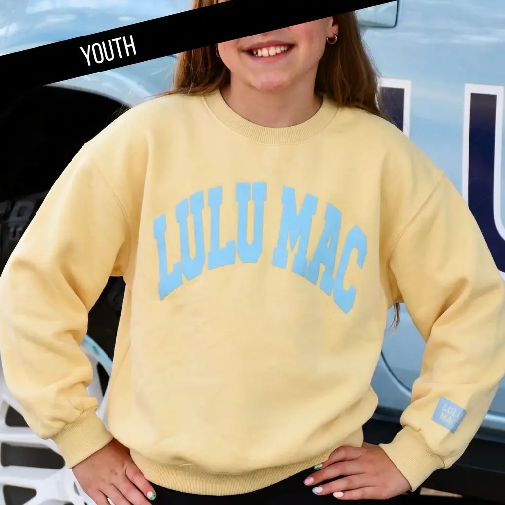 Lulu Mac Puff Logo Sweatshirt