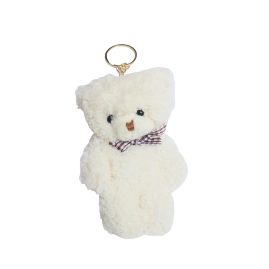 Plush Teddy Bear Keychain