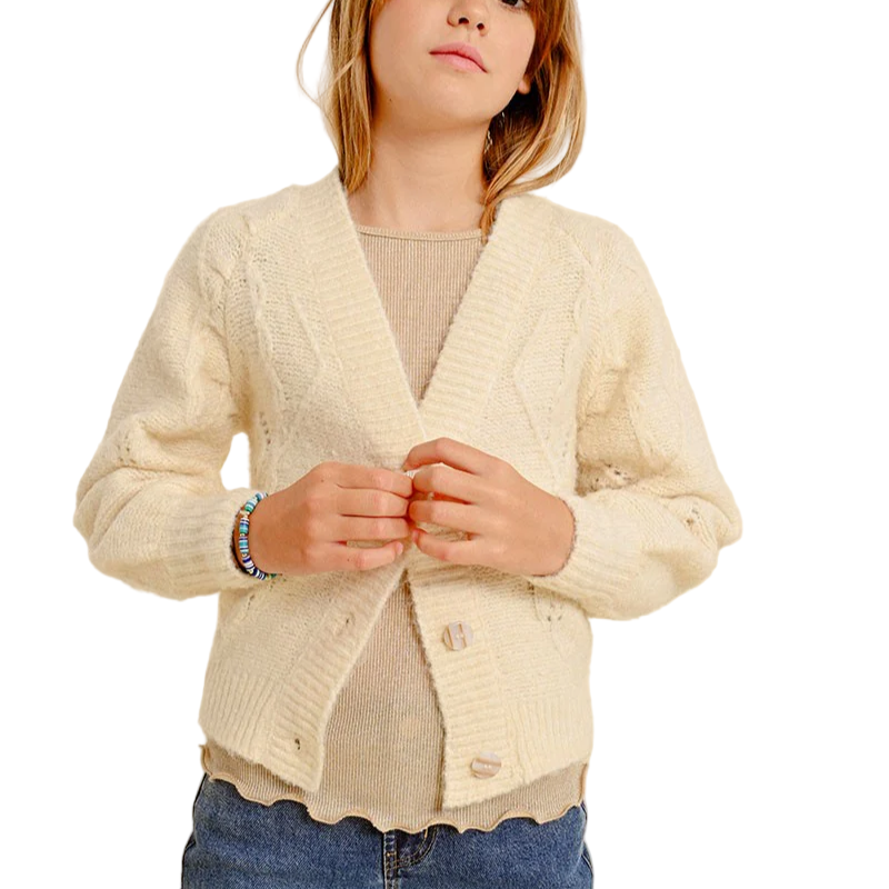 Girls Knitted Cardigan