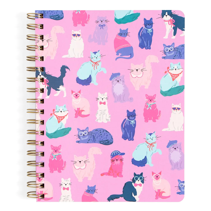 Cool Cats Spiral Notebook