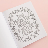 Bows & Blooms Coloring Book