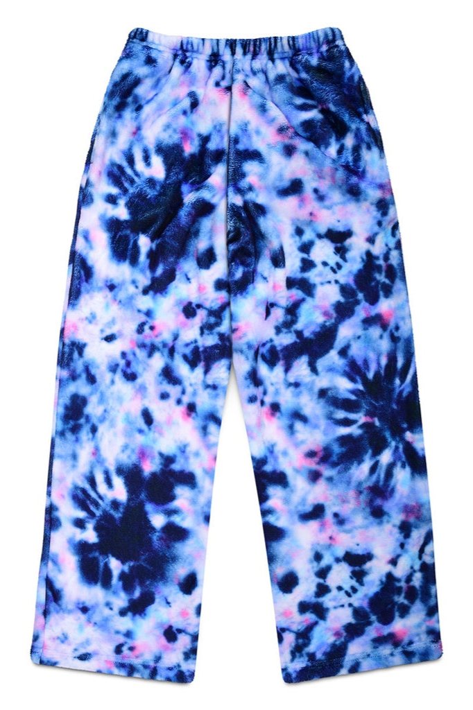 Night Tie Dye Plush Pants