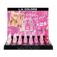 LA Colors Pink Please Gel Nail Polish