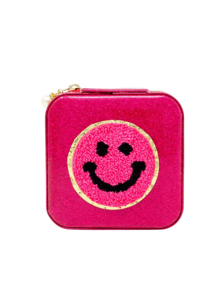 Happy Face Sparkle Jewelry Box