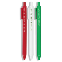 The Merry & Bright Club Christmas Pen Set