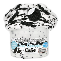 Cookies & Cream Ice-Cream Cake - Hybrid Textured Slime