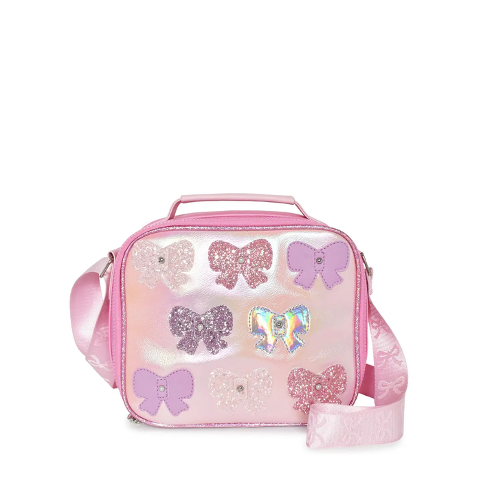 Bow Glitters Lunch Bag
