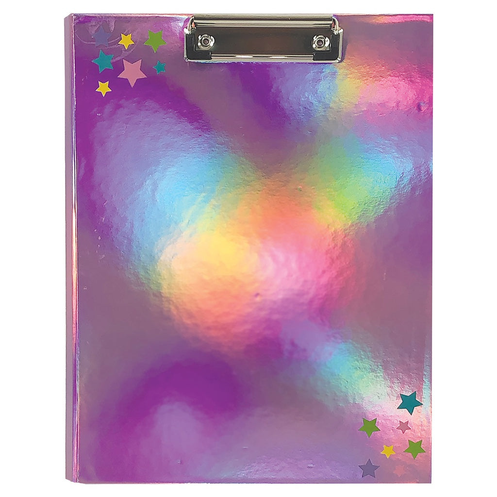 Pink Holographic DIY Clipboard