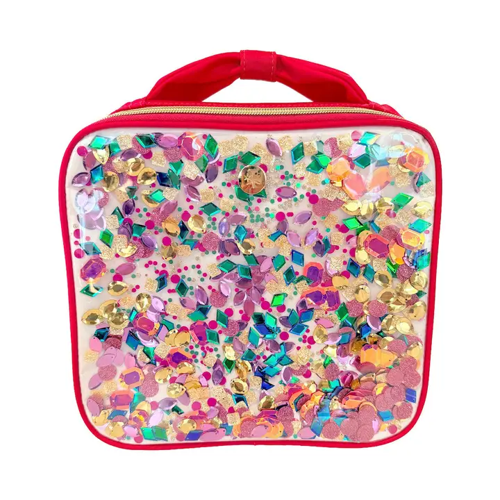 Bows & Jewels Confetti Lunch Box