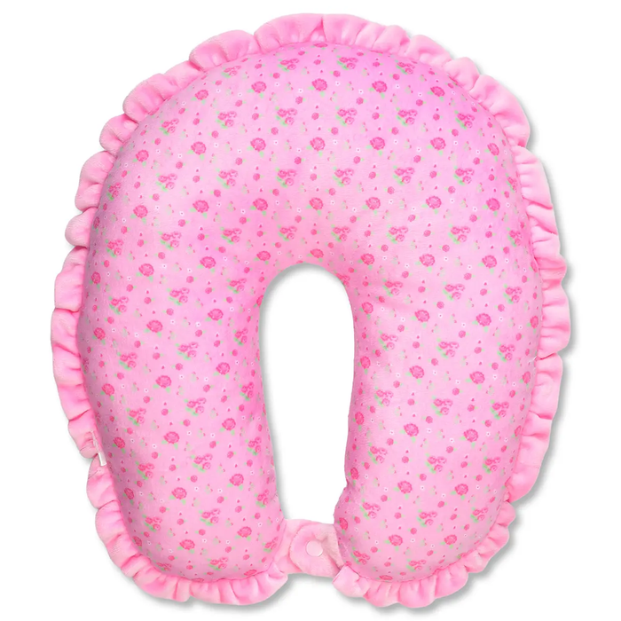 Pretty In Pink Neck Pillow