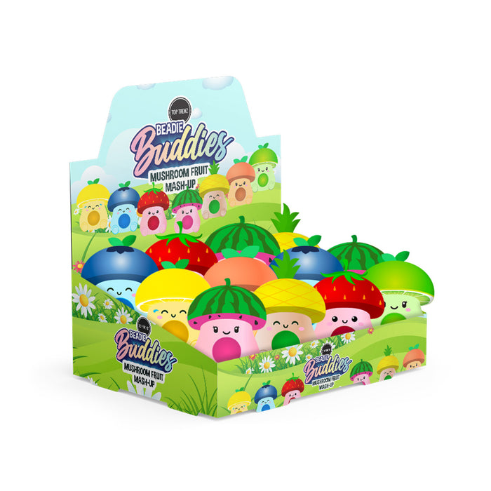 Mushroom Fruit Mashup-Beadie Buddies Squishy Toy