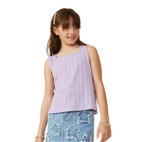 Cable Textured Knit Tank