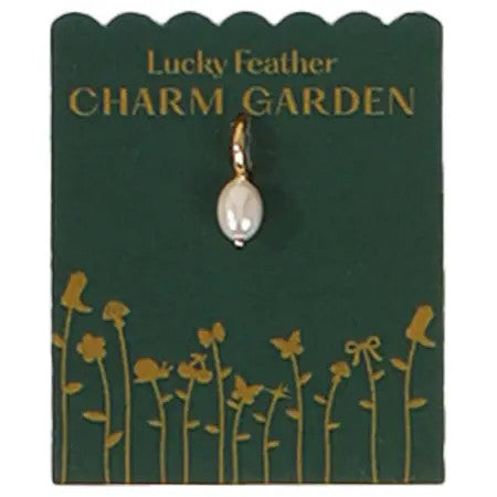 Charm Garden - Pearl Charm - Gold