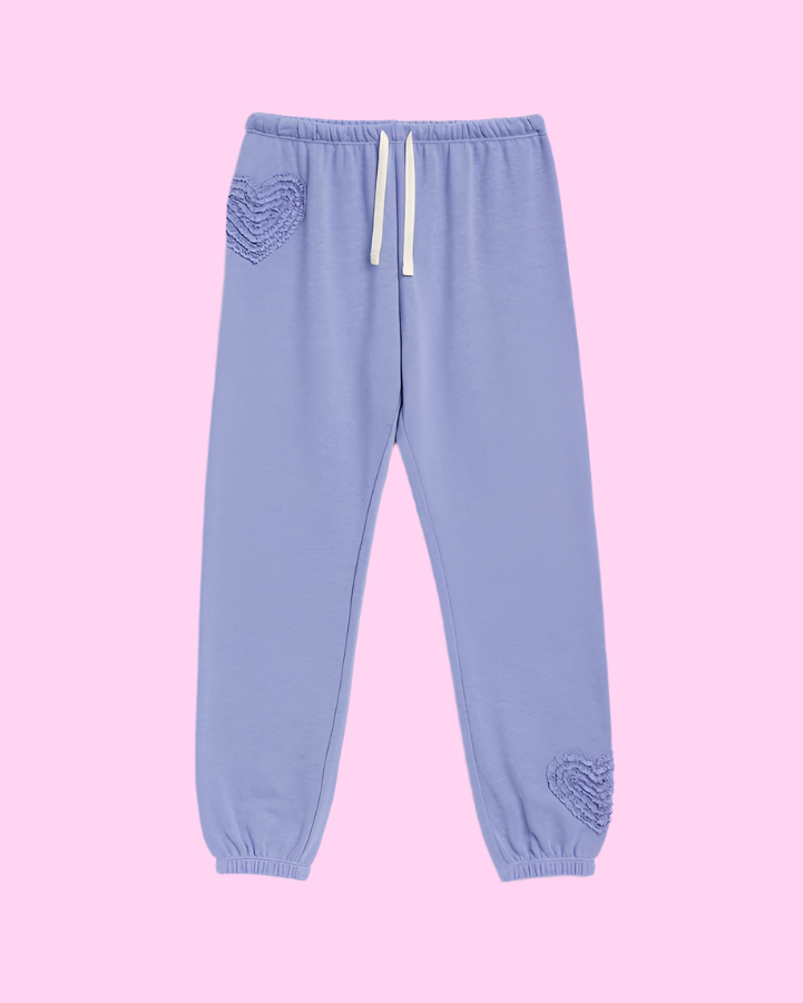 Ruffle Hearts Jogger