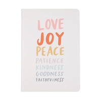 Bible Verse Journal - Love Joy Peace