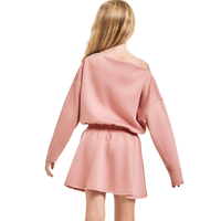 Modal Knit Boat Neck Dress