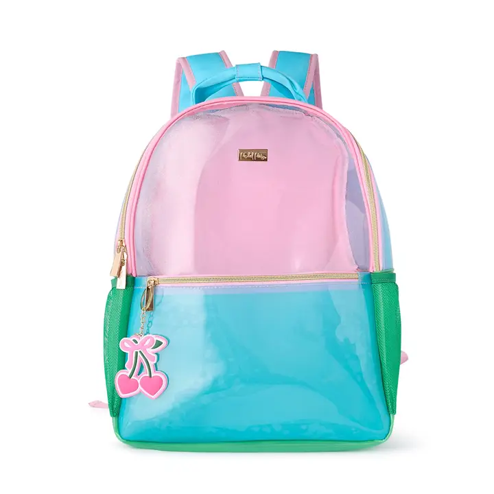 Color Block Jelly Backpack