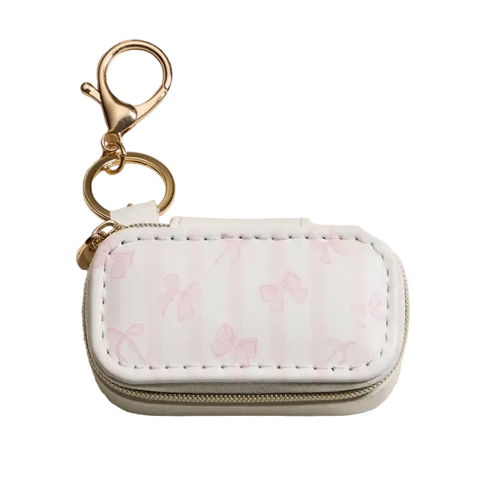 Mini Jewelry Travel Case with Keychain
