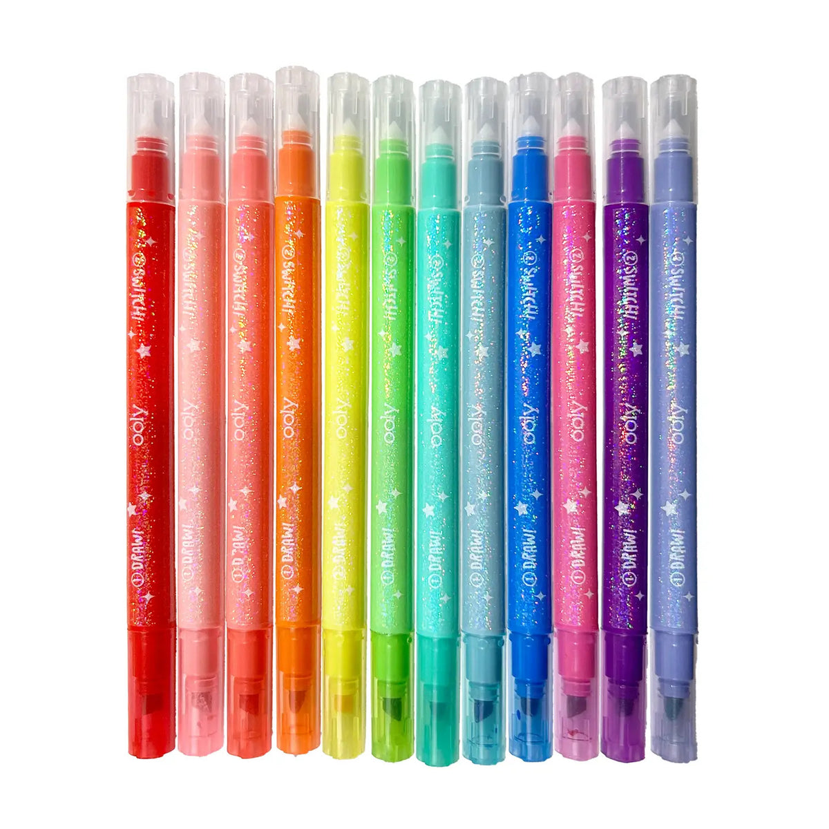 Sparkle Glittery Color Changing Markers