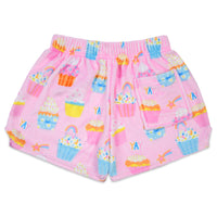 Cupcake Party Plush Shorts