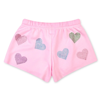 Sparkling Hearts Sweat Shorts