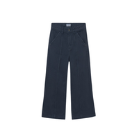 Twill Wide Leg Pant
