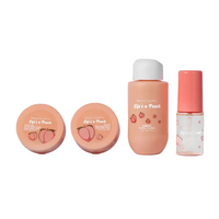 Peach Travel Body Care Kit